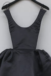 SHUSHUTONG open back dress aw21dr07 gray